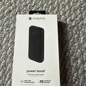 Mophie Power Boost Portable Charger - 5,200 mAh - Universal Compatibility  RJ278
